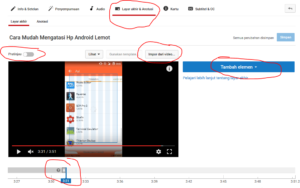 cara menambahkan end screen dan anotation di video youtube 1