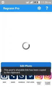 cara repost gambar atau video di instagram android dengan aplikasi regrann