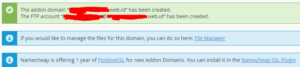 cara setting addon domain lewat cpanel hosting 5